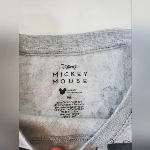 Disney Mickey Mouse Sweatshirt Pullover‎ Medium - Picture 3 of 4